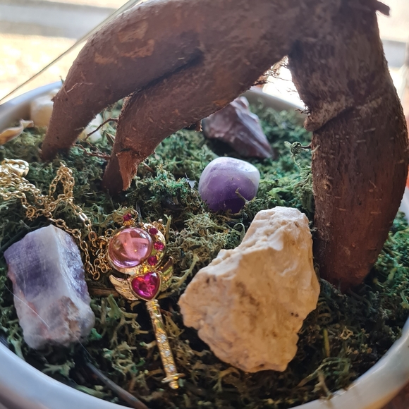 Sailor Moon Cute Moon Rod Cosplay Necklace - Picture 1 of 5